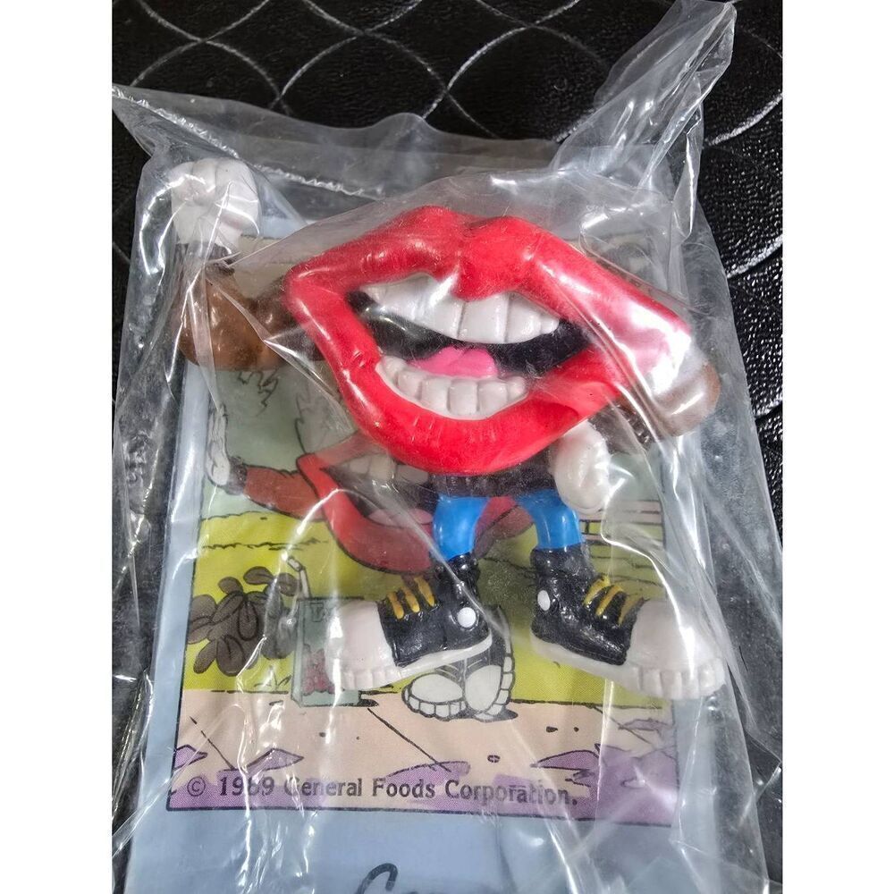 Vintage Advertising General Foods Tang Trio Lance Big Lips 1989 Action Figure